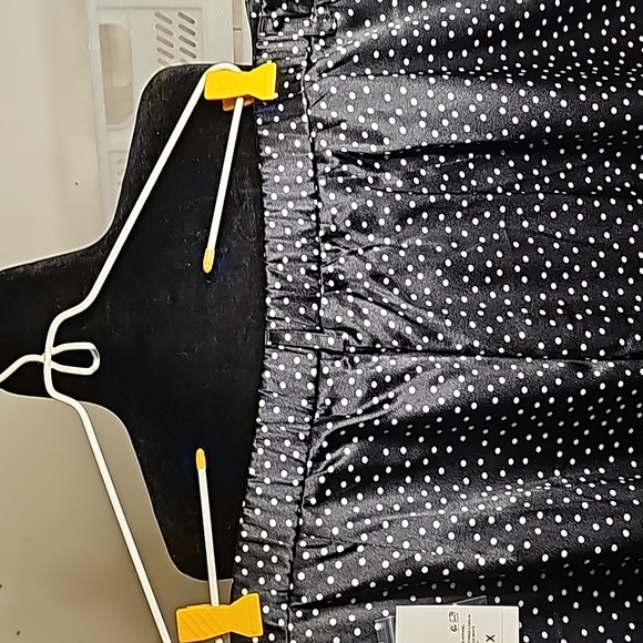 NWT Forever 21 satin polka dot wide leg pants - Picture 7 of 7